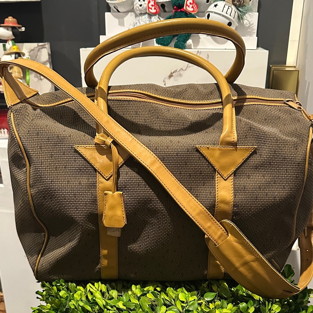 YSL Vintage luggage bag with lock and key included